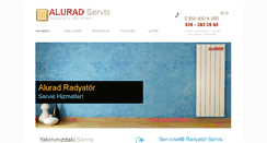 Desktop Screenshot of aluradservis.com
